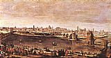 Diego Rodriguez De Silva Velazquez Famous Paintings - View of Zaragoza